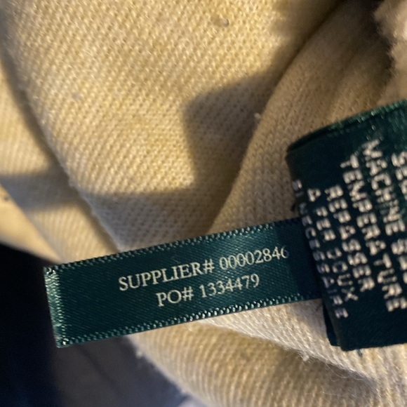 R-RL Lauren Active Cream Sherpa Jacket: Size Medium - Picture 12 of 13